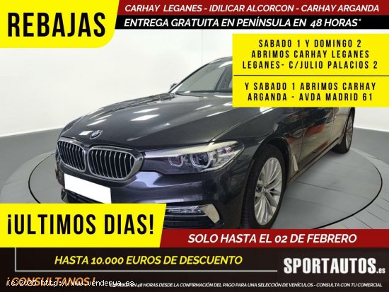  BMW Serie 5 TOURING 520D 2.0 D 16V LUXURY STEPTRONIC - LEGANES 