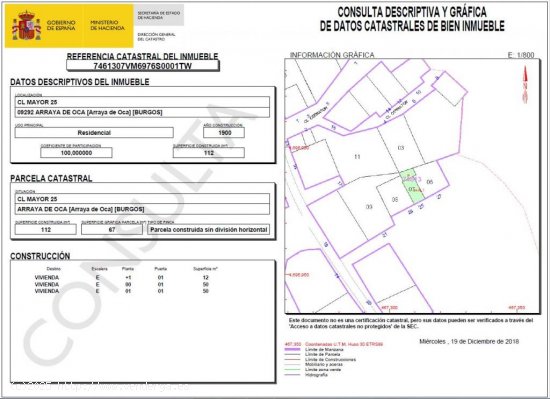 Casa de pueblo en venta  en Arraya de Oca - Burgos