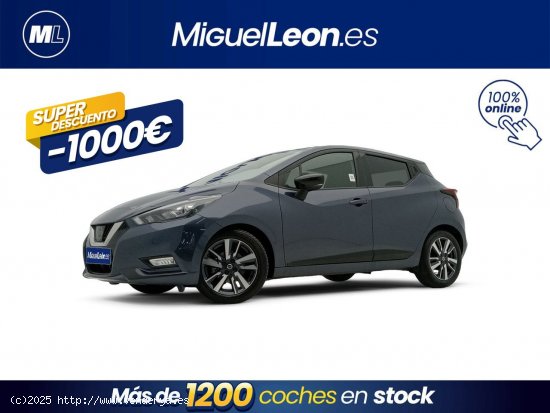  Nissan Micra IG-T 68 kW (92 CV) E6D-F N-Design Black - Telde 