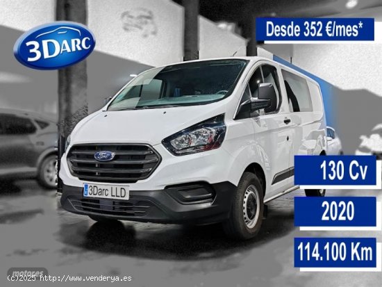  Ford Transit TRANSIT CUSTOM MIXTA 2.0 TDCI 130 CV 6 PLAZAS de 2020 con 114.100 Km por 23.900 EUR. en 