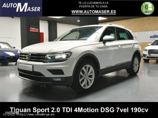  Volkswagen Tiguan Sport 2.0 TDI 4Motion 190 CV DSG de 2020 con 167.000 Km por 24.500 EUR. en Madrid 