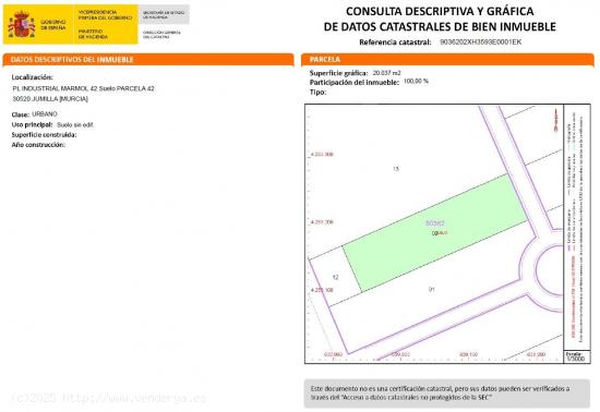 Parcela industrial en Jumilla - MURCIA