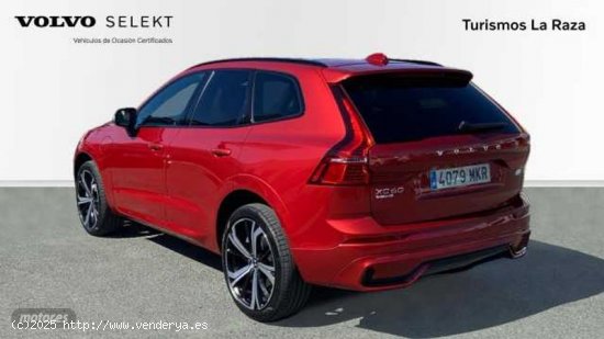 Volvo XC 60 TODOTERRENO 2.0 T6 RECHARGE PLUS DARK AUTOMATICO 4WD 350CV 5P de 2023 con 17.396 Km por 