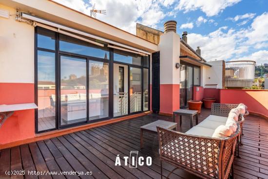 EXCLUSIVO ATICO DUPLEX EN SARRIA CON TERRAZA Y VISTAS AL MAR - BARCELONA