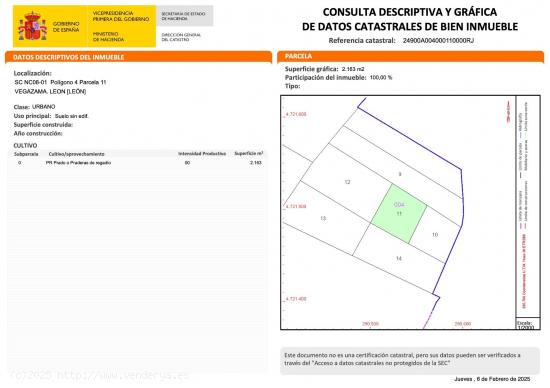  Venta de 3 Suelos Urbanos Residenciales en Villaquilambre (León) - LEON 