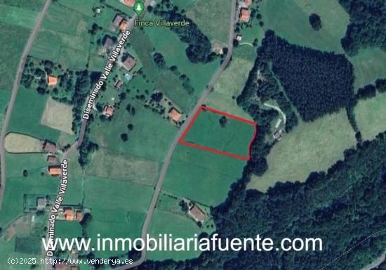  SE VENDE TERRENO EN VALLE DE VILLAVERDE PARA HACER UNA CASA - CANTABRIA 