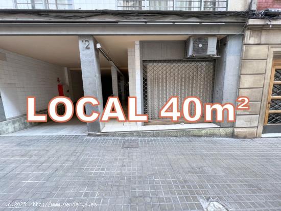  Local reformado de 40m² - BARCELONA 