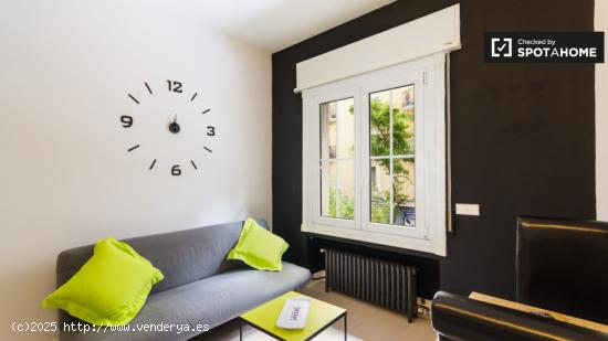 Moderno apartamento de 1 dormitorio con aire acondicionado en alquiler en Salamanca - MADRID