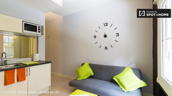 Moderno apartamento de 1 dormitorio con aire acondicionado en alquiler en Salamanca - MADRID