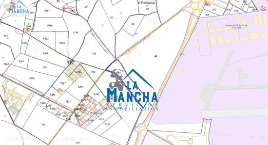 INMOBILIARIA LA MANCHA VENDE TERRENO EN LA CARRETERA DE LAS PEÑAS - ALBACETE