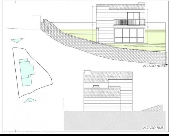 Se vende terreno con vivienda en construcción en Baiona ( Pontevedra)