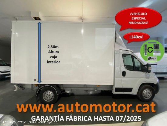  Citroën Jumper Camión 2.2BlueHDi 35 L3 140cv - GARANTIA FÁBRICA 07/2025 - Barcelona 