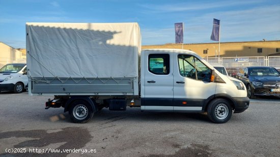 Ford Transit  l3 combi 6 2.0 cdi caja frutera volquete 7 plazas, enganche remolque - QUART DE POBLET