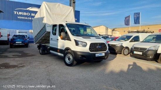 Ford Transit  l3 combi 6 2.0 cdi caja frutera volquete 7 plazas, enganche remolque - QUART DE POBLET