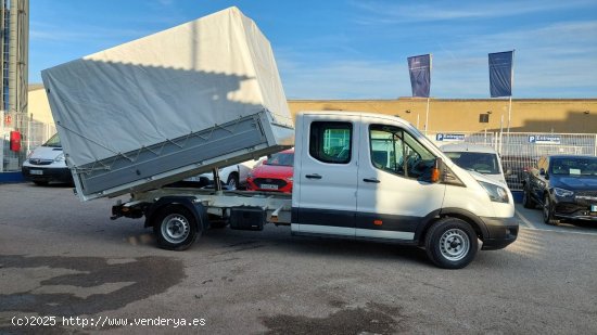 Ford Transit  l3 combi 6 2.0 cdi caja frutera volquete 7 plazas, enganche remolque - QUART DE POBLET