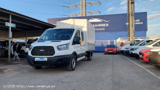 Ford Transit  l3 combi 6 2.0 cdi caja frutera volquete 7 plazas, enganche remolque - QUART DE POBLET