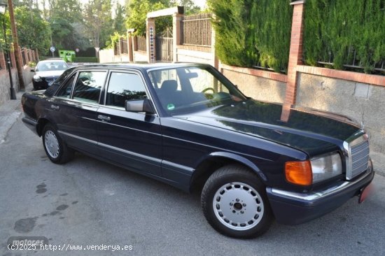 Mercedes Clase S 500 L KLIMA A/C-AIRBAGS-COLECCION PRIVADA de 1990 con 133.000 Km por 18.700 EUR. en