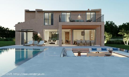  Solar con proyecto de vivienda unifamiliar en Sencelles, Mallorca - BALEARES 