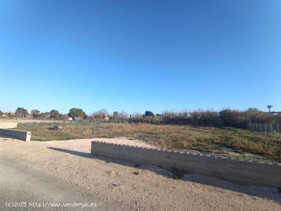 ++Terreno rural en Lorqui++  2300 m. - MURCIA