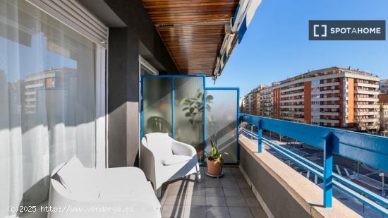 Luminoso, espacioso y con dos balcones con vistas a la ciudad. - BARCELONA