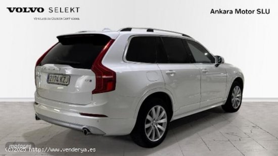 Volvo XC 90 2.0 D5 MOMENTUM 4WD AUTO 5P 7 Plazas de 2019 con 117.598 Km por 38.400 EUR. en Alicante