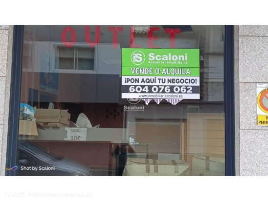 Local en alquiler con opción a compra en Catoira (Pontevedra)