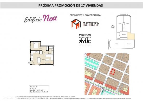  Piso en venta en Castellón de la Plana (Castellón) 