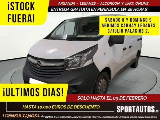  Opel Vivaro 2700 FOU SWB DSL 1.6 CDTi L1H1 Edition - LEGANES 