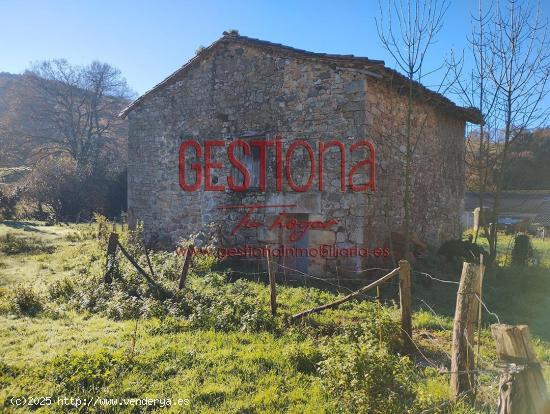 CABAÑA CON ARROYO. VILLAFUFRE. ESCOBEDO - CANTABRIA