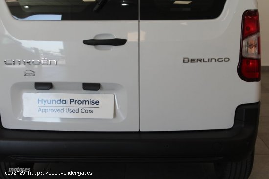 Citroen Berlingo 1.5 TALLA M BLUEHDI YOU PACK 100CV de 2024 con 26.940 Km por 20.300 EUR. en Cadiz