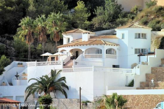  🏡 Villa con Vistas al Mar en Moraira – Piscina, Jacuzzi y Sauna - ALICANTE 