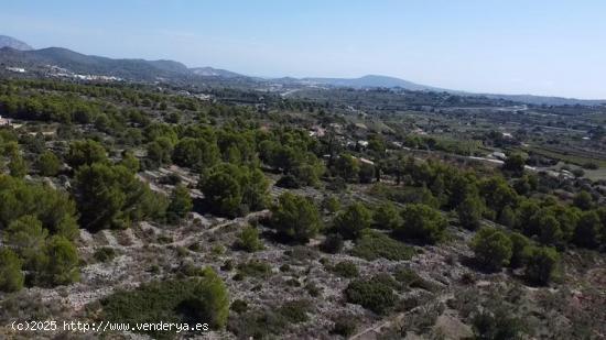 🌿 Parcela en Venta en Benissa – 33.673 m² con Vistas al Mar y al Peñón - ALICANTE