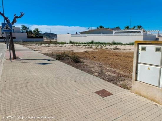 Parcela urbana consolidada en venta en Orito, Monforte del Cid, Alicante - ALICANTE