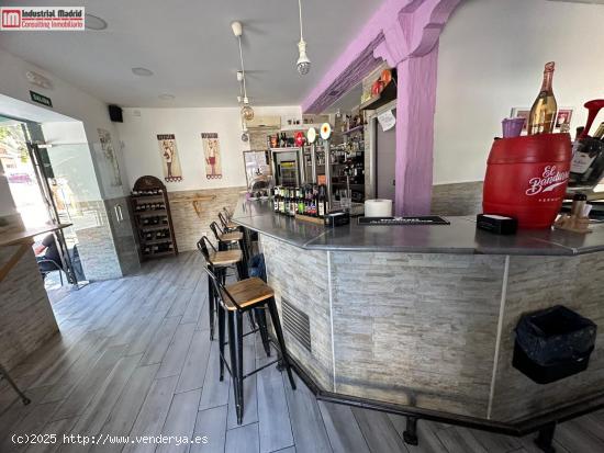 TRASPASO DE BAR EN ARGANDA DEL REY CON EQUIPAMIENTO COMPLETO - MADRID