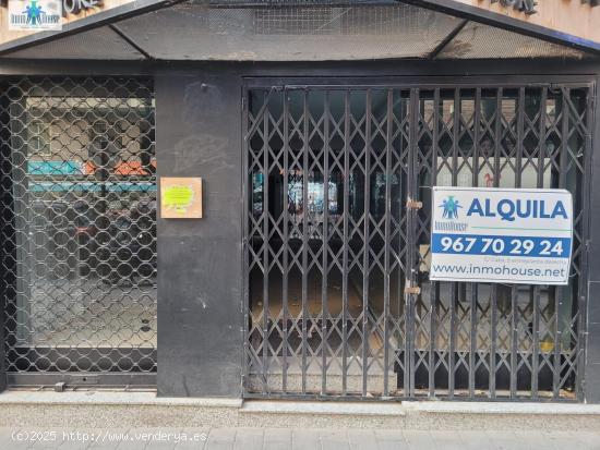 SE ALQUILA LOCAL COMERCIAL - ALBACETE