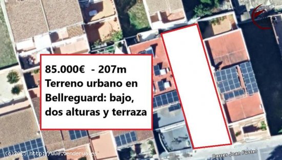  Suelo urbano en venta  en Bellreguard - València 