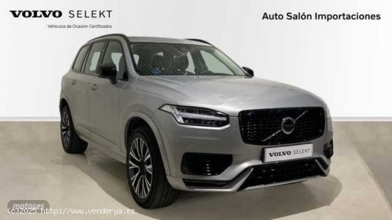 Volvo XC 90 XC90 Recharge Plus, T8 AWD Hibrido enchufable, Electrico/Gasolina, Dark, 7 Plaza de 2024