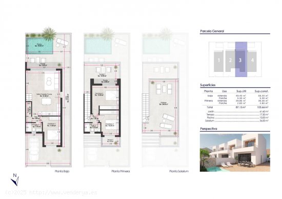 Villa en venta a estrenar en Pilar de la Horadada (Alicante)