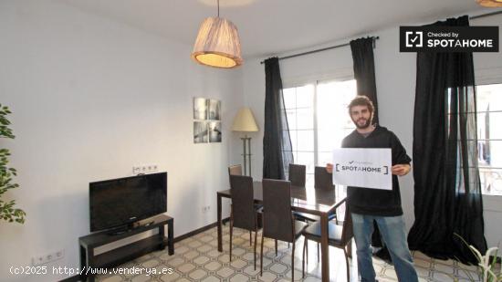 Elegante apartamento de 2 dormitorios en alquiler en Poble Sec - BARCELONA