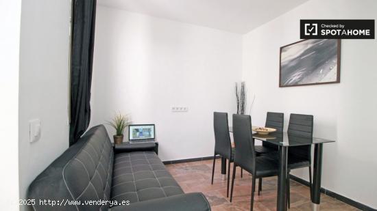 Contemporánea apartamento de 1 dormitorio en alquiler en Poble Sec - BARCELONA