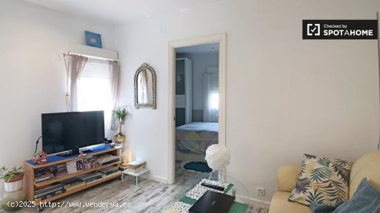 Encantador apartamento de 1 dormitorio con terraza en alquiler en Tetuán - MADRID