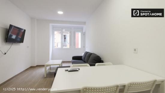 Acogedor apartamento de 1 dormitorio con aire acondicionado en Sants - Sólo estudiantes - BARCELONA