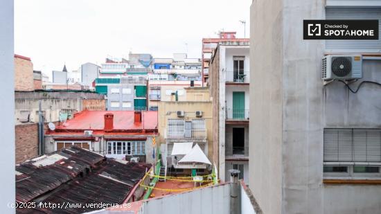 Moderno apartamento de 1 dormitorio con aire acondicionado en alquiler cerca del metro en Sants - BA