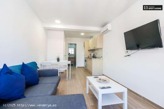  Apartamento minimalista de 1 dormitorio en alquiler en Sants - BARCELONA 