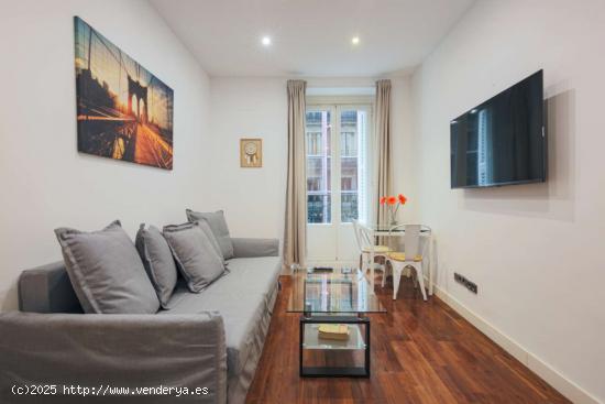  Apartamento de 1 dormitorio en alquiler en Gran Vía, Madrid - MADRID 