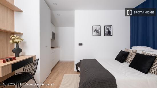 Se alquila estudio en apartamento de 3 habitaciones. - MADRID