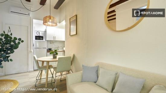 Experimente el Raval desde este acogedor apartamento de 1 dormitorio - BARCELONA