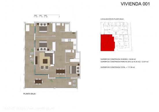 Magnífica planta baja de nueva construcción en Colonia de Sant Jordi - BALEARES