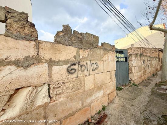 TERRENO EDIFICABLE EN INCA. - BALEARES