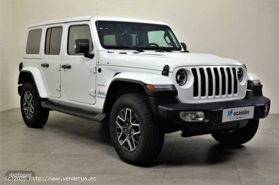 Jeep Wrangler 4p 2.0 380CV Sahara 8ATX E6D de 2022 con 10 Km por 73.300 EUR. en Valencia